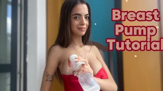 [4K] Breast Pump Tutorial With Stacy | How to Use Manual Breast Pump Tips