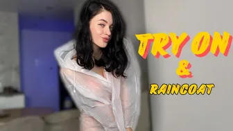 Try On Haul with Anny | White raincoat ✨