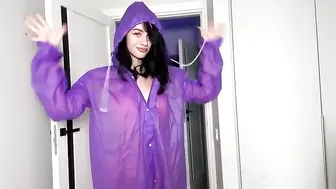 Raincoat Try On Haul with Anny #3