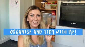 Tidy and Organise My Kitchen Pantry Cupboard - Clean With Me #1