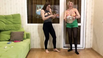 They Jumped On A Balloon For Wedding Challenge! What Else They Had To Do? #4