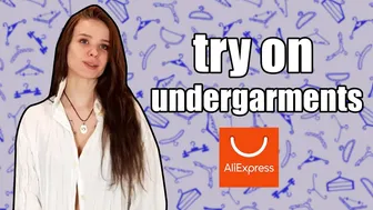 TRY ON Aliexpres Undergarments #1