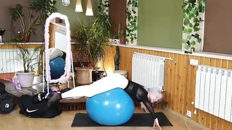 Ball Yoga: Exercises for Flexibility and Balance! #3