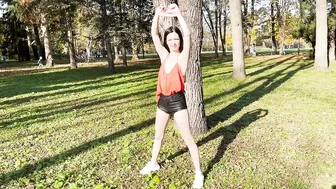 Polina workout in nature - Stretch & Train #4