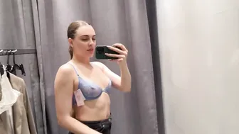 [4K] TRY ON HAUL | Transparent Clothes with Karen #2