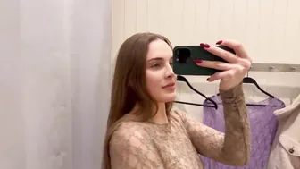 [4K] See Through Try On Haul | Transparent clothes #3