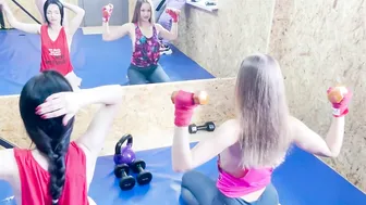 Exercises with dumbbells #2