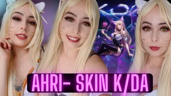 AHRI COSPLAY/ MAKE TUTORIAL- SKIN K/DA