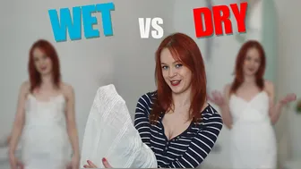 Wet vs dry try on summer dresses!