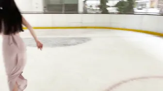 Polina skates on ice #4