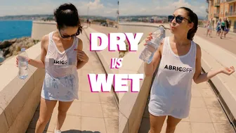 [4K] Transparent Clothes Haul | Dry vs Wet (2024) | AbricOFF