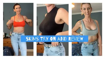 Skims Unboxing and Try On - New SKIMS Underwear #1