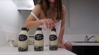 How to make coffee jelly bottled coffee jelly By Kaye Torres