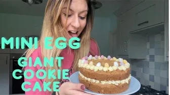 Easter Cake - Mini Egg Giant Cookie Cake #1