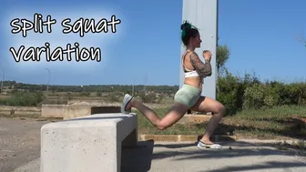 SHORT CLIPS: split squat variation