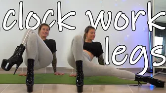 SHORT CLIPS: clock work legs