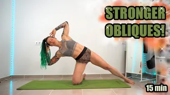 15 min OBLIQUES workout // ENGLISH