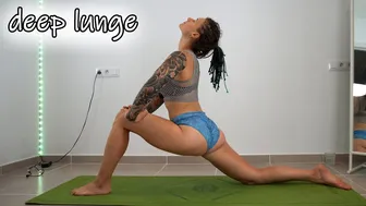 SHORT CLIPS: deep lunge variation #1