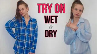 Try on wet and dry shirts: fashion for every day #1