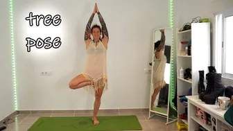 SHORT CLIPS: tree pose #1