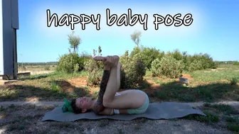 SHORT CLIPS: happy baby pose