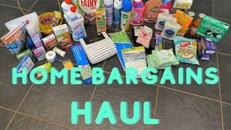 HUGE Home Bargains Haul - Household, Beauty and Cleaning Products February 2021 #1