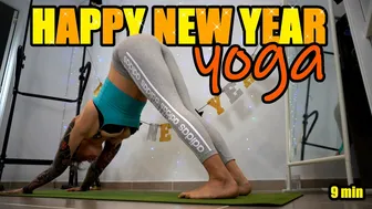 HAPPY NEW YEAR yoga routine // ENGLISH