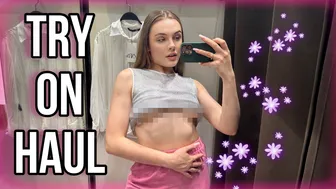 [4K] Transparent Try on Haul 2024 | Transparent Fabric clothes with Karen