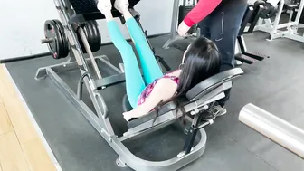 Leg training for Polina #2