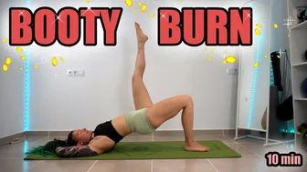 10 min booty workout: GLUTE BRIDGES // ENGLISH