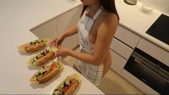 How to make sandwich subway style by kaye torres #1