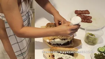 How to make sandwich subway style by kaye torres #5