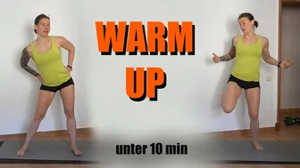 WARM UP // KEIN Springen (low impact) // unter 10 min // DEUTSCH #1