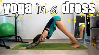 YOGA in a dress // mobility & flexibility // ENGLISH