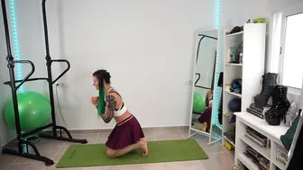 SHORT CLIPS: exercises in a skirt - ankle & leg mobility & flexibility #4