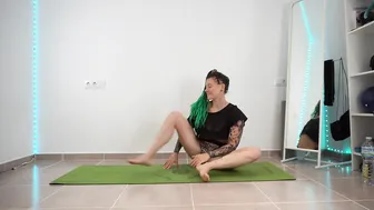 SHORT CLIPS: more hamstring & inner thigh stretches #4