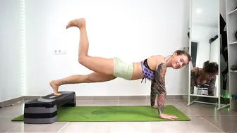 SHORT CLIPS: elevated glute plank #5