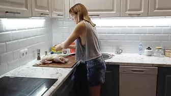 Готовка / запекаю утку в духовке /Cooking / baking duck in the oven #5