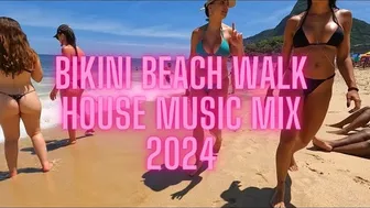 4K Bikini Beach Walk House Mix Music Summer 2024