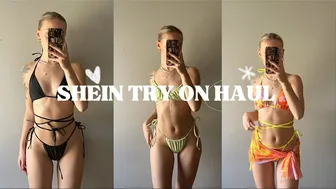 SHEIN Try On Clothing Haul + Bikinis!