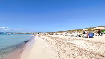 Platja de Ses Illetes Beach, FORMENTERA, Ibiza, SPAIN 4K Walk 2024 #3