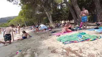 Beach walk | Platja de Formentor | Mallorca | Spain | 4K