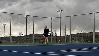 Thank goodness for Tennis skirts #2