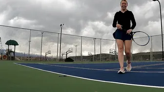 Thank goodness for Tennis skirts #3