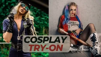 Epic Cosplay Try-On Haul | Unveiling Cop, Harley Quinn, & More!