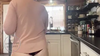 Making coffee in my underwear. #3