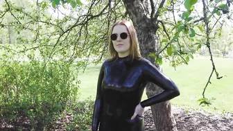 Project L: Part 92 - Midday in May | Behind the scenes of a latex photoshoot #3