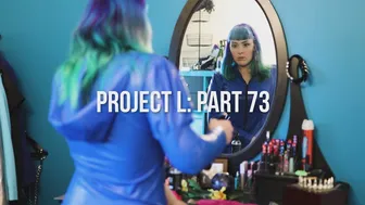 Project L: Part 73 - Behind the scenes of a latex photoshoot #1