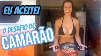 FUI DESAFIADA A FAZER CAMARÃO | Carol Kunst do Vanlife Real