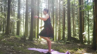 Yoga in a dress #2